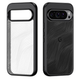 Husa DuxDucis pentru Google Pixel 9 / Google Pixel 9 Pro, Aimo case, transparent / negru