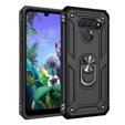 Husă blindată pentru LG K50 / Q60, Nox Case Ring, negru