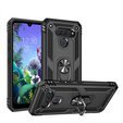 Husă blindată pentru LG K50 / Q60, Nox Case Ring, negru