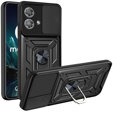 Husă blindată pentru Motorola Edge 40 Neo, CamShield Slide, negru