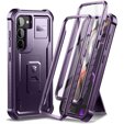 Husă blindată pentru Samsung Galaxy S23, Dexnor Full Body (Two Frames), violet