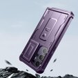 Husă blindată pentru Samsung Galaxy S24 Ultra, Dexnor Full Body, violet