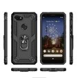 Husă blindată pentru do Google Pixel 3A, Nox Case Ring, negru