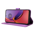 Husă flip pentru Motorola Moto G84 5G, Smart Magnet, violet