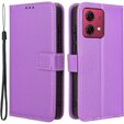 Husă flip pentru Motorola Moto G84 5G, Smart Magnet, violet