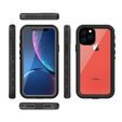 Husă impermeabilă IP68 pentru iPhone 11 Pro, Redpepper Dot+, negru