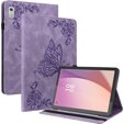 Husă pentru Lenovo Tab M9, Butterfly, violet