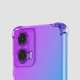 Husa pentru Motorola Moto G85, Gradient Dropproof, Violet / albastru