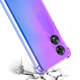 Husa pentru Oppo A78 4G, Gradient Dropproof, Violet / albastru