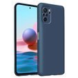 Husa pentru Xiaomi Redmi Note 10 / 10S, Silicone Lite, albastru închis