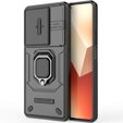 Husă pentru Xiaomi Redmi Note 13 5G, KickStand Camera Lens, negru