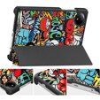 Husă pentru Xiaomi Redmi Pad SE 8.7, Smartcase, graffiti