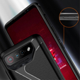 Huse pentru ASUS ROG Phone 8 Pro, Carbon Gel, negru