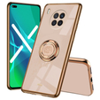 Huse pentru Huawei Nova 8i, Case, Electro Ring, roz rose gold