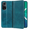 Huse pentru Huawei Nova 9, Wallet Litchi Leather, verde