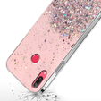 Huse pentru Huawei Y7 2019, Glittery, roz