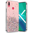 Huse pentru Huawei Y7 2019, Glittery, roz