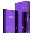 Huse pentru LG Velvet, Clear View, violet