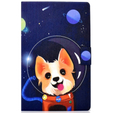 Huse pentru Lenovo Tab M10 Plus 10.6 Gen 3 125F/128F, Stand Case Card Slot, astronaut dog