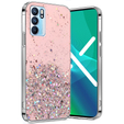 Huse pentru OPPO Reno6 5G, Glittery, roz