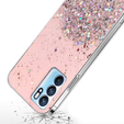 Huse pentru OPPO Reno6 5G, Glittery, roz