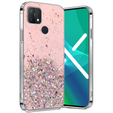 Huse pentru Oppo A15 / A15s, Glittery, roz