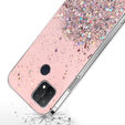 Huse pentru Oppo A15 / A15s, Glittery, roz