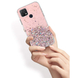 Huse pentru Oppo A15 / A15s, Glittery, roz