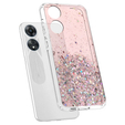 Huse pentru Oppo A17, Glittery, roz