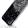 Huse pentru Oppo A52 / A92 / A72, Glittery, negru