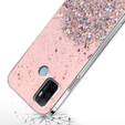 Huse pentru Oppo A53 2020, Glittery, roz