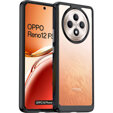 Huse pentru Oppo Reno 12FS / 12F, Fusion Hybrid, transparent / negru