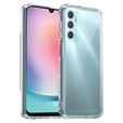 Huse pentru Samsung Galaxy A25 5G, Fusion Hybrid, transparent + sticlă 9H