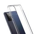 Huse pentru Samsung Galaxy A72 5G, Fusion Hybrid, transparentă