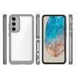 Huse pentru Samsung Galaxy M35, Fusion Hybrid, transparent / gri