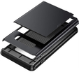 Huse pentru Samsung Galaxy Note 8, Sliding Card Holder, negru