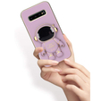 Huse pentru Samsung Galaxy S10, Astronaut, violet