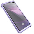 Huse pentru Samsung Galaxy S10 Plus, Dexnor Full Body Rugged, transparent / violet