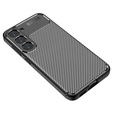 Huse pentru Samsung Galaxy S23, Carbon Gel, negru