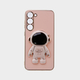 Huse pentru Samsung Galaxy S23 Plus, Astronaut, roz