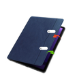 Huse pentru Samsung Galaxy Tab S9 FE, Business Card and Pen Slot, albastru