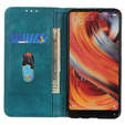 Huse pentru Sony Xperia 10 V, Wallet Litchi Leather, verde