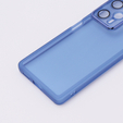 Huse pentru Xiaomi Poco F5, Fusion Hybrid, transparent / albastru