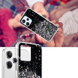 Huse pentru Xiaomi Redmi 12, Glittery, negru