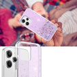 Huse pentru Xiaomi Redmi 12, Glittery, violet