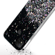 Huse pentru Xiaomi Redmi 9C, Glittery, negru