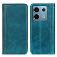 Huse pentru Xiaomi Redmi Note 13 Pro 5G, Wallet Litchi Leather, verde