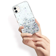 Huse pentru iPhone 11, Glittery, transparentă