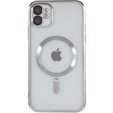 Huse pentru iPhone 12, MagSafe Hybrid, de argint