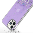 Huse pentru iPhone 13 Pro, Glittery, violet